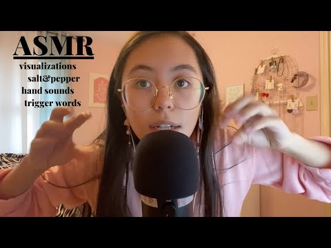 ASMR | Fast Visualizations, Salt & Pepper, and Trigger Words