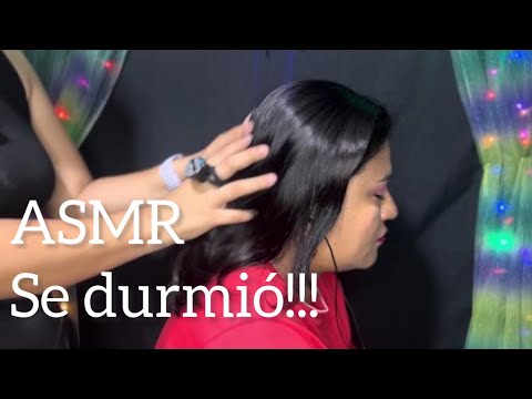 LE HAGO ASMR A MI PRIMA / CON MUCHOS SONIDOS RELAJANTES