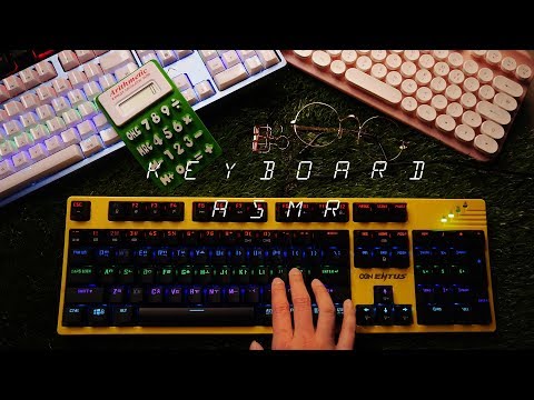 14가지 키보드와 마우스 소리 ASMR(집중력향상)[KEYBOARD ASMR] 꿀꿀선아,suna asmr,音フェチ