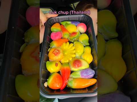 Trying 8 kinds of Asian desserts… #food #eating #mukbang #mochi #shorts