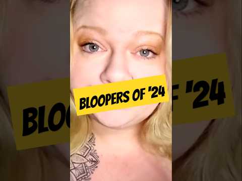 BLOOPERS OF '24 #asmr #bloopers #funny