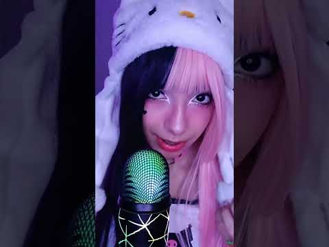 ASMR SCRATCHING HELLO KITTY'S CAP