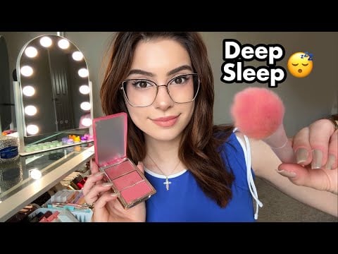 ASMR Big Sister does Your Makeup 😴 Layered Sounds Personal Attention For Sleep