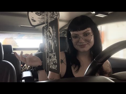 ASMR | Lofi Trigger Assortment In My Car 🚙 tapping, scratching, etc.