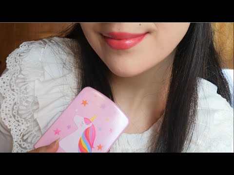 【ASMR】RELAXING HAIR BRUSHING and INTENSE SCALP MASSAGE -  ヘアブラッシング【音フェチ】#ASMR 😴