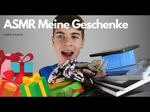 [ASMR] Meine Weihnachtsgeschenke | ASMR Basics | Deutsch