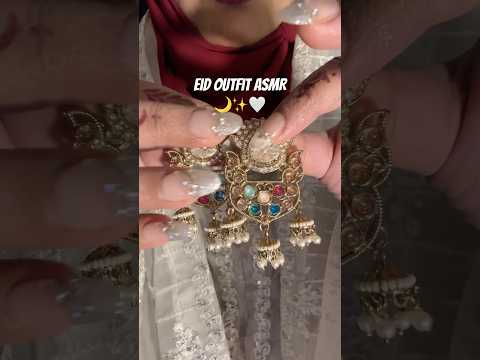 Eid outfit asmr #asmrshorts #eid #asmrsounds #viralshorts