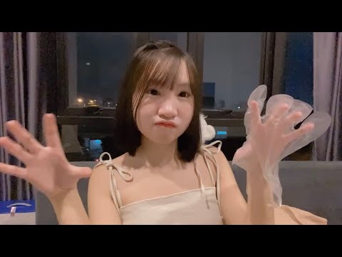 ASMR dye your hair ย้อมผมกัน 💤👋🏻