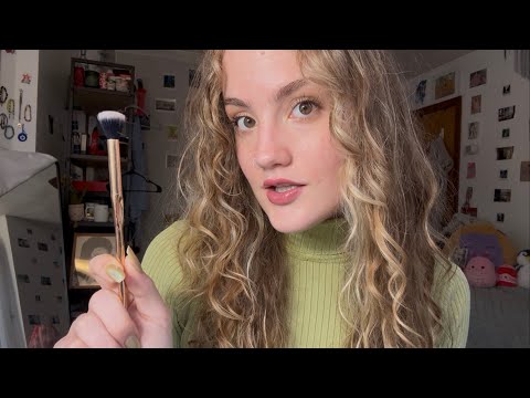 ✨You are Calm & Confident✨ Positive Affirmations Personal Attention while i do your makeup ASMR