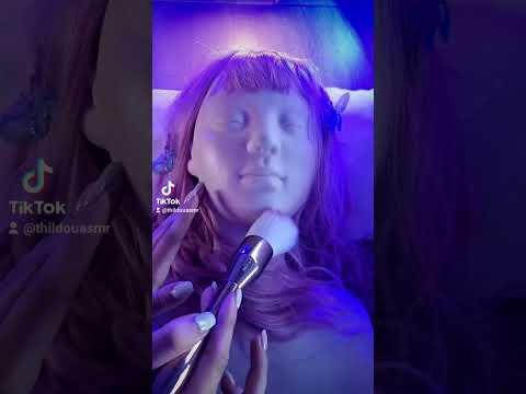 💜 BRUSHING SUR TON VISAGE 💜 #asmr