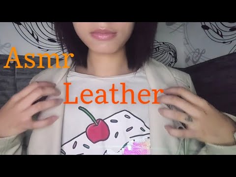 ASMR ◇ White leather jacket 🤍