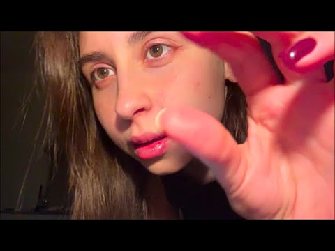 ASMR: Plucking Negative Energy While Whispering Inaudibly - Up Close Personal Attention