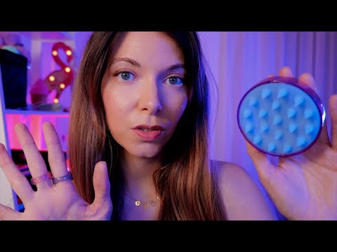 4k ASMR | Tratamiento Spa y TAPPING en tu cara para que DUERMAS | Love ASMR español