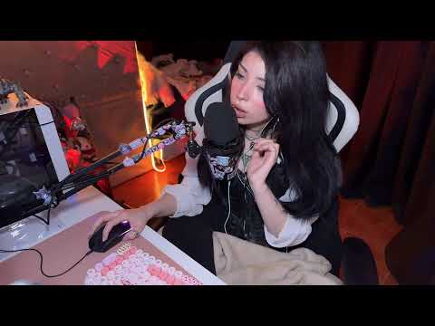 my first ASMR STREAM!🫧💀💖🍥