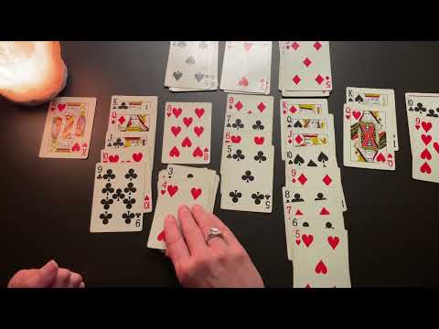 Soft Spoken ASMR Solitaire Card Game for Relaxation