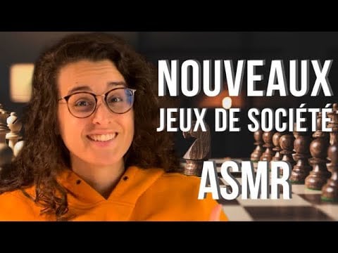 ASMR FR I DERNIERS ACHATS JEUX DE SOCIÉTÉ ! 🤩🧩