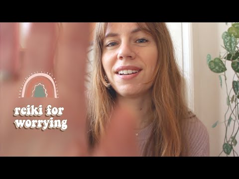 chakra balancing 🌙 asmr reiki healing for worrying | hand movements, clearing negative energy 🦋