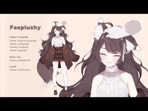 【Foxplushy Live2D Model Showcase】! !