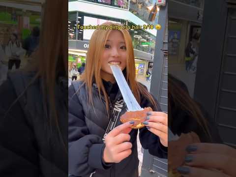 EATING ONLY KOREAN STREET FOOD FOR A FULL DAY #shorts #viral #mukbang