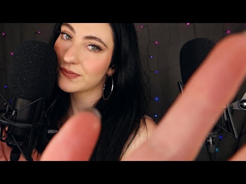 ASMR Ear to Ear Whispers with Relaxing Hand Movements / Face Touching / Personal Attention