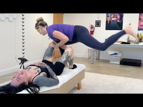 She JUMPED to Crack Her Pelvis!
