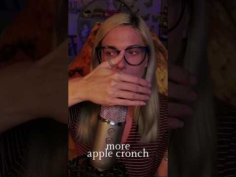 more Apple Cronching #asmr #relaxing #twitch #asmrsounds #tingles #youtubeshorts #relaxation #shorts