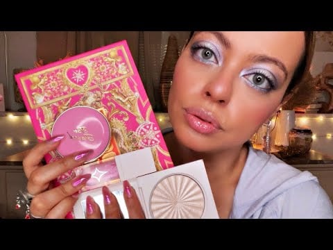ASMR| Ice Princess Makeup Look GRWM - Chatty Makeup Application to RELAX