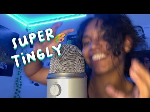 ASMR PURE Mouth Sounds Fast and Aggressive Hand movements + tapping sounds 🧝🏽‍♂️