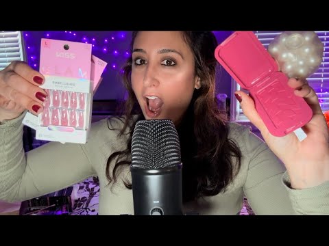 ASMR gum chewing roleplay/bestie does a quick trip to cvs when she finds out you’re having a bad day