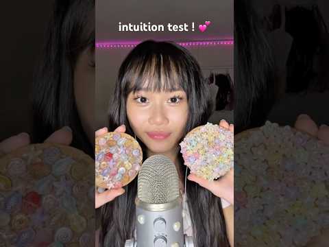 ASMR intuition test ! 💕 #asmr #intuition #sleep #tingles