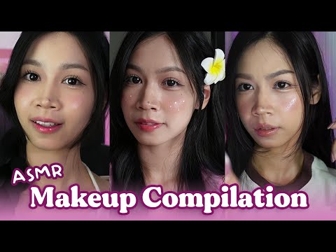 ASMR Doing Your Makeup Compilation 🎀✨