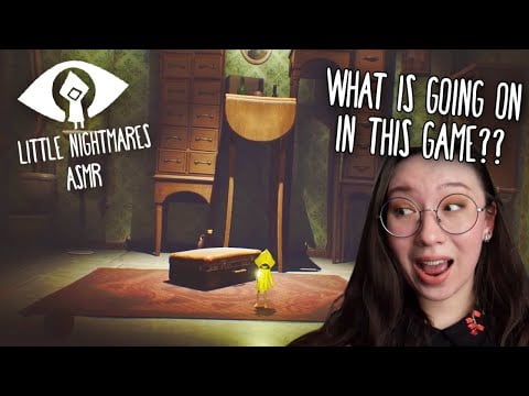 Spooky ASMR | Can I make Little Nightmares relaxing? 😨 My first time playing!