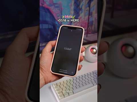 iOS18💖 #apple #ios18 #iphone