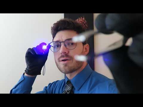 ASMR ~ Fall Eye Exam 👁🔦🥼