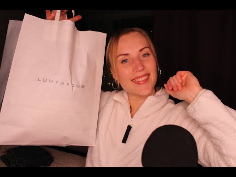 Kävin shoppailemassa 😮😎 ASMR Suomi Ostosten esittelyä Kuiskaten