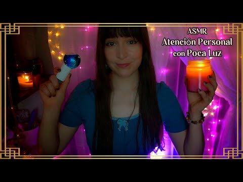 ⭐ASMR Atención personal Extrema con ✨Poca Luz✨ [Sub] Hagamos una Pijamada