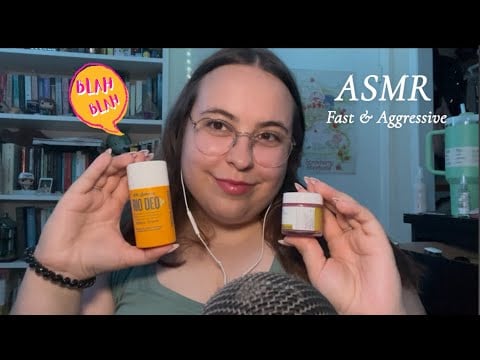 Fast & Aggressive Tapping Scratching & Whispering ASMR // POV you’re on FaceTime with a friend