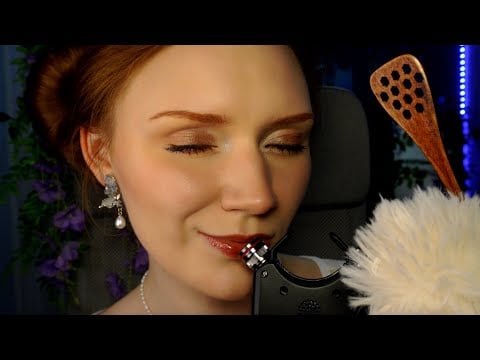 ASMR Tascam✨Let my Breathy Whisper calm you 😴 Clicky Mouth Sounds & Face Touching💆
