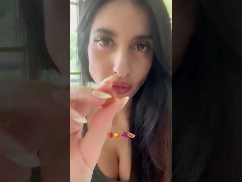 #asmr #eating #fruitsnacks 🍓🍊🍇🍉