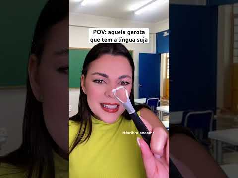 POV: aquela garota que tem a língua suja #asmr #humor #pov