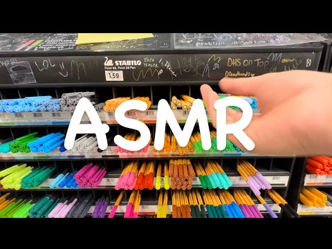 ASMR in Public Store | Tapping & Scratching at Michael’s