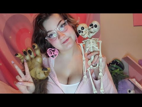 ASMR with Halloween Decorations!! 🎃