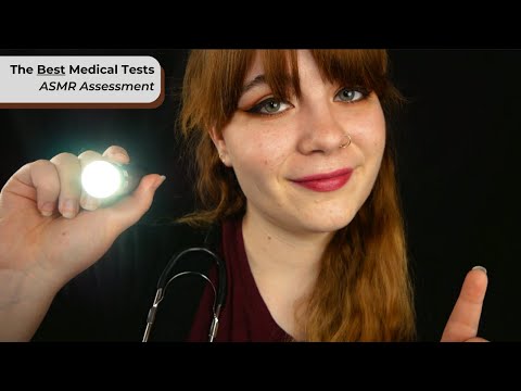 The Best Medical Tests Assessment 🩺 LOTS of Ear Palpation, Stethoscope | ASMR Soft Spoken Medical RP