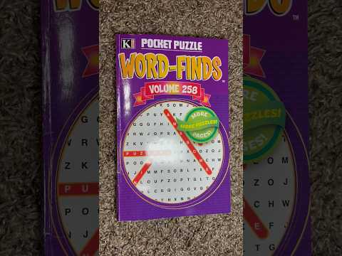 ASMR Tapping On Word-Finds Volume 258 (No Talking) #ASMR #Shorts