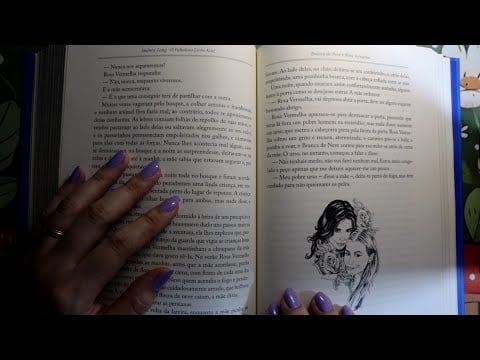 ASMR Conto de Fadas para Dormir: Branca de Neve e Rosa Vermelha 👸🏻