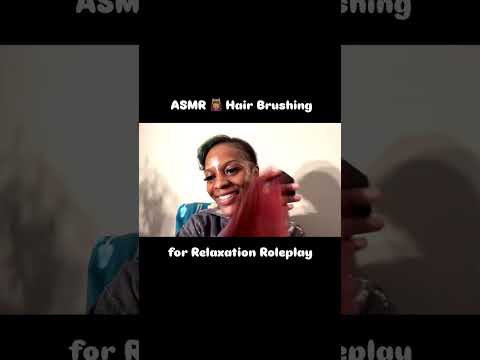 ASMR 💆🏽‍♀️ Hair Brushing to Relax You to Sleep Roleplay