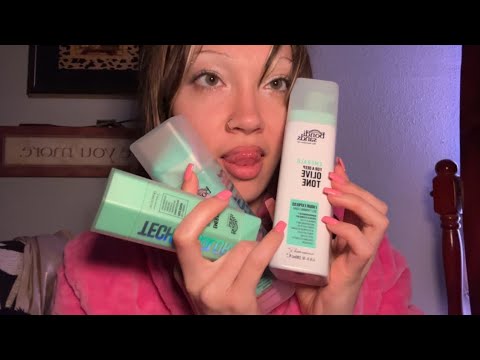 ASMR Bondi Sands self tanner application & review 