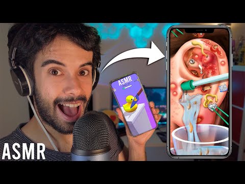 PRUEBO JUEGOS DE ASMR EN EL MÓVIL (LOS NECESITAS 100%😮)