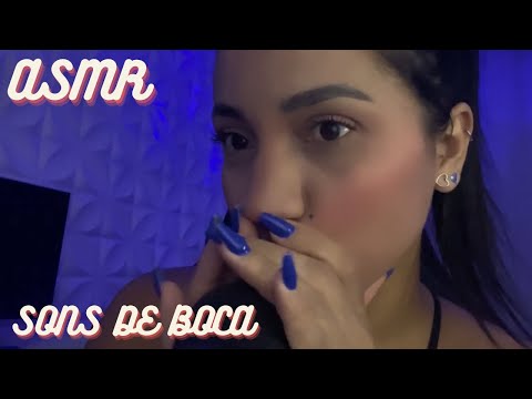 SONS DE BOCA/LEINHA SANTOS #asmr #relaxante #relaxing #asmrtriggers