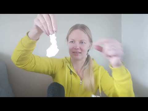 Asmr in English - Something about Finland, but not much... 🤔😅